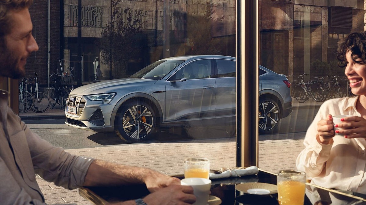 Audi etron zunanjost