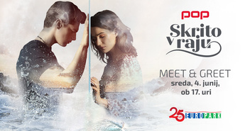 Igralci serije Skrito v raju prihajajo v Europark Maribor