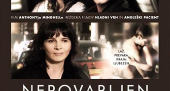 MIRAMAX Films in FIVIA Vojnik predstavljata film cenjenega režiserja Anthonyja Minghelle