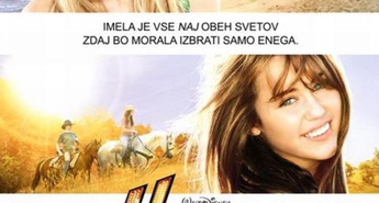 Predstavljata akcijsko pustolovščino z naslovom “Hannah Motana”