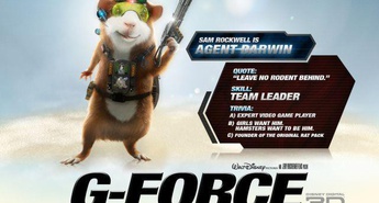 Morski prašički - kdo je kdo v G-Force?