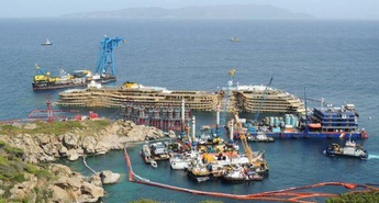 1. decembra bo na sporedu posebna oddaja Dvigovanje razbitin Concordie