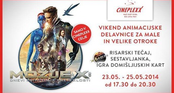 X-Men vikend delavnice v celjskem kinu Cineplexx