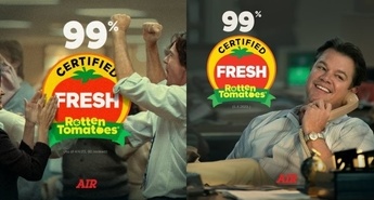 Film AIR ima na Rotten Tomatoes 99%!