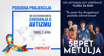 Posebna projekcija filma ŠEPET METULJA