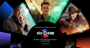 SkyShowtime svoj vstop v Slovenijo proslavlja s trajno polovično ceno