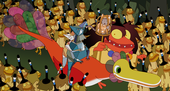 Široko in Kraljestvo vetrov režiserja Benoîta Chieuxa