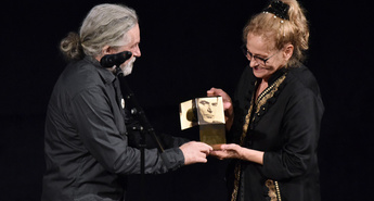 Igralka Olga Kacjan je letošnja prejemnica nagrade bert