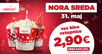 V Cineplexx kina prihaja NORA SREDA!