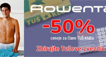 ČLANI TUŠ KLUBA DOBESEDNO RAZGRABILI ROWENTINE IZDELKE