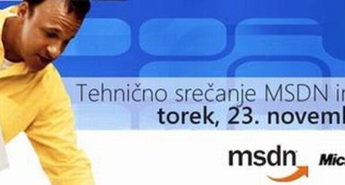 Končano srečanje TechNet in MSDN