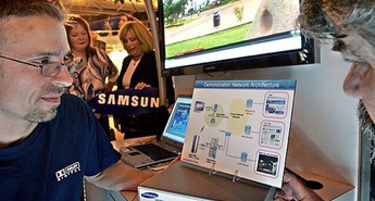 Samsung prvič prikazal brezžično širokopasovno tehnologijo WiBro
