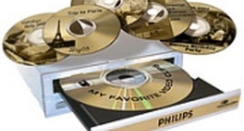 Dvoslojni DVD-zapisovalnik in tiskalnik v enem