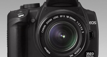 Canon EOS 350D prejel nagrado EISA za fotoaparat leta