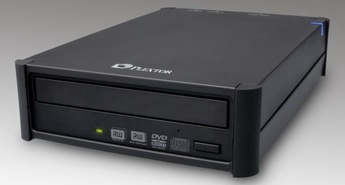 Zunanji DVD-zapisovalnik z možnostjo večkratnega zapisovanja