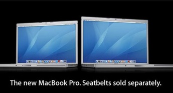 Računalniki MacBook Pro odslej s procesorji Intel Core 2 Duo