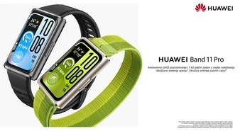 Zapestnice serije Huawei Band 11 že na slovenskem trgu!