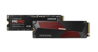 Serija diskov 4TB SSD 990 PRO družbe Samsung Electronics