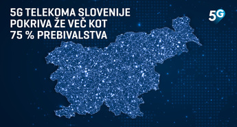 Telekom Slovenije širi pokritost z omrežjem 5G po Sloveniji