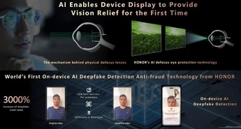 HONOR predstavlja prvi funkciji v industriji 