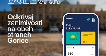 Aplikacija BulevAR spodbuja raziskovanje obeh Goric