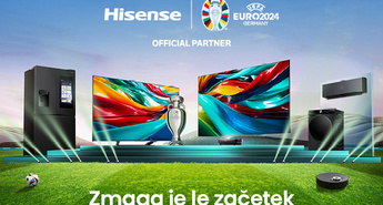 Hisense predstavlja kampanjo »ZMAGA JE LE ZAČETEK«