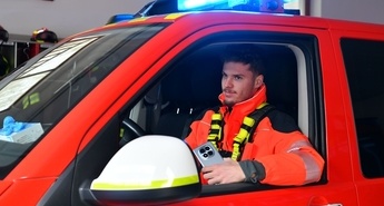 Reševalec Matic Leben