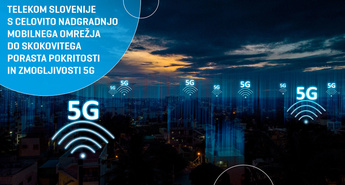 Omrežje 5G uporablja že skoraj tretjina uporabnikov Telekoma Slovenije
