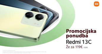 Začela se je promocijska ponudba za Redmi 13C