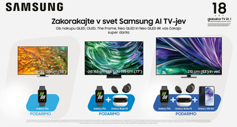 Več osupljivosti v vsakem trenutku