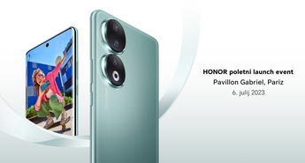 Julij v znamenju novih telefonov HONOR
