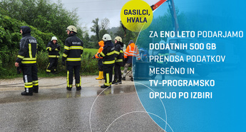 Darilo Telekoma Slovenije za slovenske gasilce in gasilke