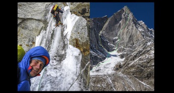 Nova smer Svetloba pred modrostjo Kennedyja, Novaka, Pellissierja in Prezlja v vzhodni steni Cerro Kishtwarja