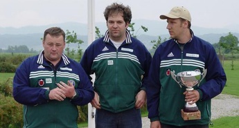 SLOVENSKA MOŠKA EKIPA V DISCIPLINI TRAP ZMAGALA IN POSTAVILA NOV DRŽAVNI REKORD