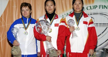 PRVAKINJA V TRAPU SLOVAKINJA STEFECKOVA, V SKEETU PA NING