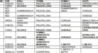 RDEČA DVORANA ROKOMETAŠEM ZNOVA ODPIRA VRATA