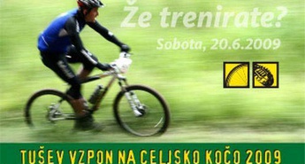10. TUŠEV VZPON NA CELJSKO KOČO se bliža