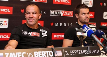 Zavec vs Berto, 3. septembra, v Biloxiju (Mississippi, ZDA)