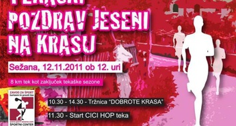 TEKAŠKI POZDRAV JESENI NA KRASU