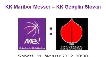 Pridite danes na košarko v Dvorano Tabor