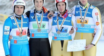 Kdor ne skače, navija za tiste, ki skačejo