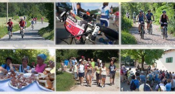 S kolesom na teran in pršut ter H nogam na teran in pršut!