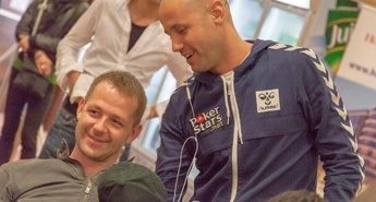 Peter Poles in Dani Bavec na poker turnirju v Barceloni