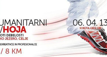 Organizira humanitarni tek za družine, rekreativce in profesionalce