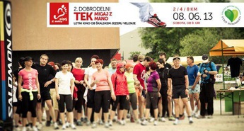 2. dobrodelni tek Migaj z mano Velenje, Dob'r tek – zdrav tek