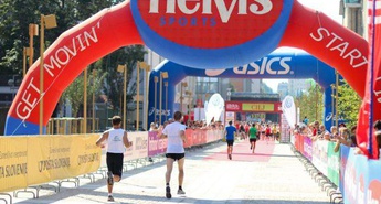 V cilju Eko maratona pomahajte Hervisovemu video stolpu