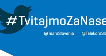 Tudi ob olimpijskih igrah Soči 2014 akcija #TvitajmoZaNase