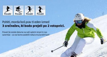 Smučajte ceneje na Si.mobilovi smučarskih dnevih