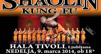 Skrivnostna moč duha energije in borilnih veščin v Hali Tivoli