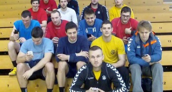 Rokometaši velenjskega Gorenja so se tudi sami pridružili akciji Podari malico